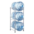 VEVOR 3 Tiers Water Jug Holder, 5 Gallon Water Bottle Holder, Single Row Water Bottle Rack for 3 Bottles, Heavy Duty Water Jug Rack