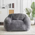 Christopher Knight Home Maeve Indoor Modern Versatile Faux Fur Bean Bag with Backrest