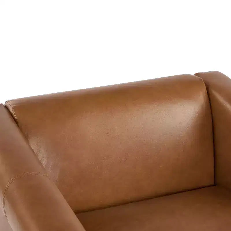 Fauteuil d'appoint moderne 34 avec revêtement confortable, coussins profonds, bois massif, fauteuil du milieu du siècle pour salon, chambre, salle d'attente