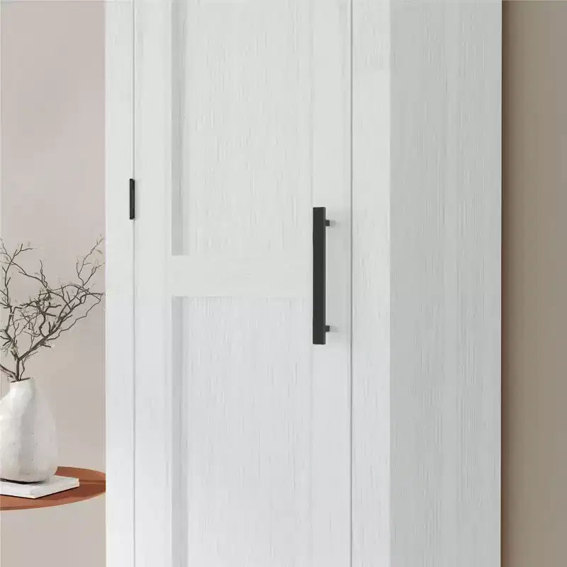 Armoire de rangement à porte unique style ferme