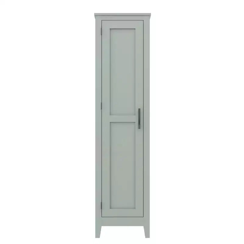 Armoire de rangement à porte unique style ferme