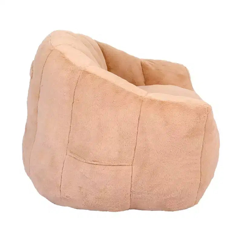 Fauteuil poire avec accoudoirs, rembourré en mousse haute densité. Canapé paresseux, chaise confortable pour adultes dans le salon ou la chambre à coucher pour la lecture.