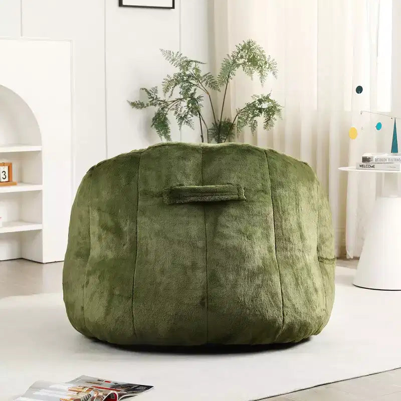 Fauteuil poire avec accoudoirs, rembourré en mousse haute densité. Canapé paresseux, chaise confortable pour adultes dans le salon ou la chambre à coucher pour la lecture.