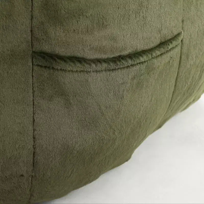 Fauteuil poire avec accoudoirs, rembourré en mousse haute densité. Canapé paresseux, chaise confortable pour adultes dans le salon ou la chambre à coucher pour la lecture.