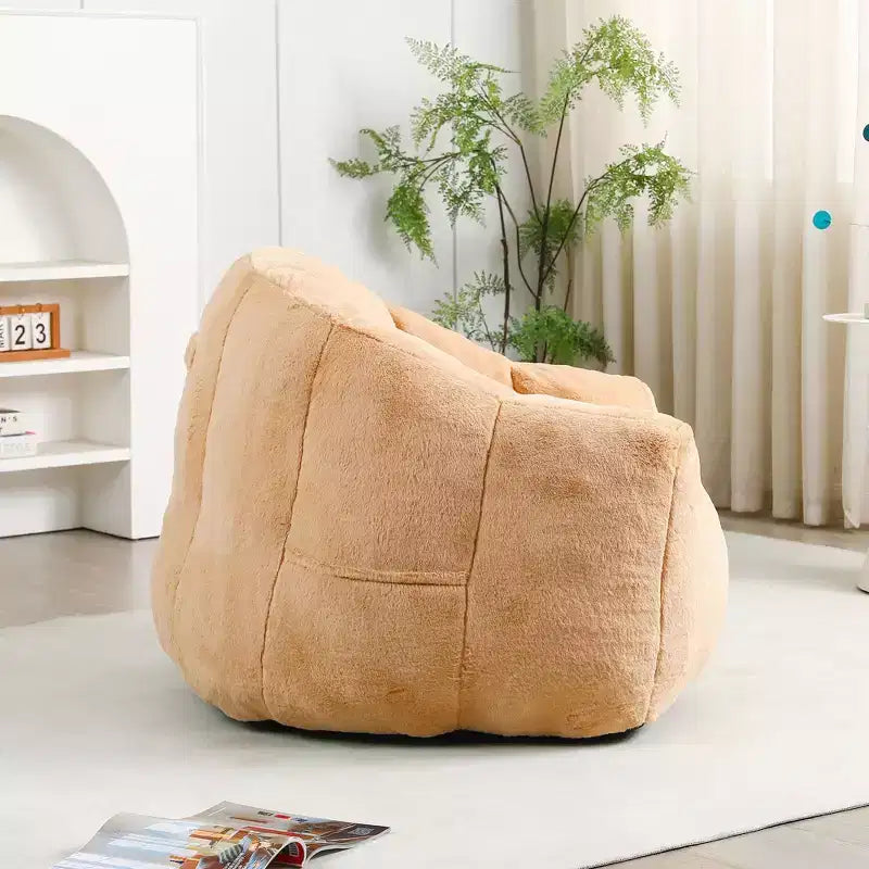 Fauteuil poire avec accoudoirs, rembourré en mousse haute densité. Canapé paresseux, chaise confortable pour adultes dans le salon ou la chambre à coucher pour la lecture.