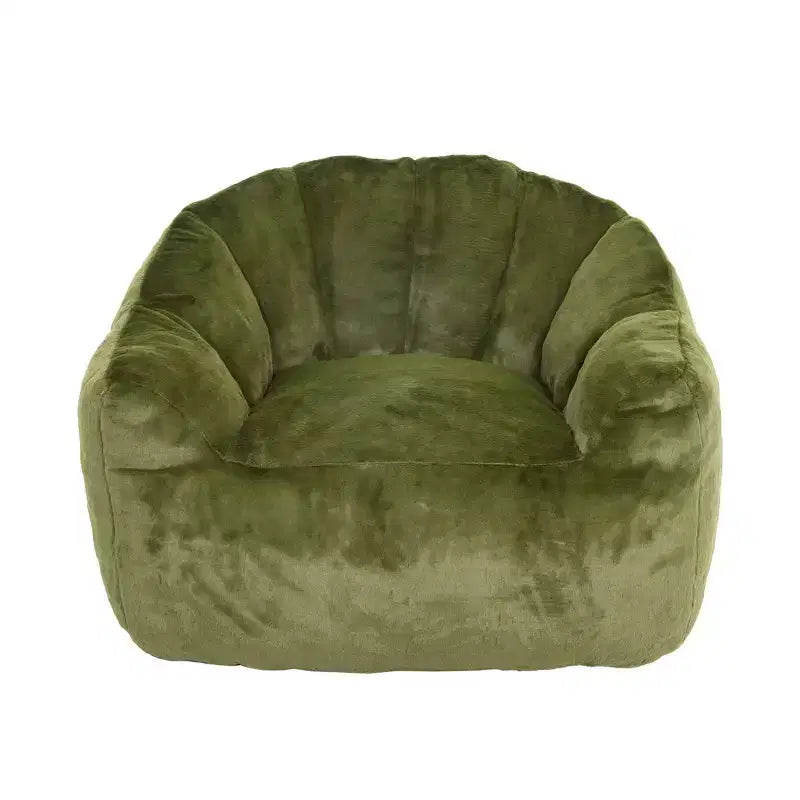 Fauteuil poire avec accoudoirs, rembourré en mousse haute densité. Canapé paresseux, chaise confortable pour adultes dans le salon ou la chambre à coucher pour la lecture.