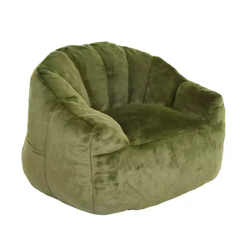Fauteuil poire avec accoudoirs, rembourré en mousse haute densité. Canapé paresseux, chaise confortable pour adultes dans le salon ou la chambre à coucher pour la lecture.