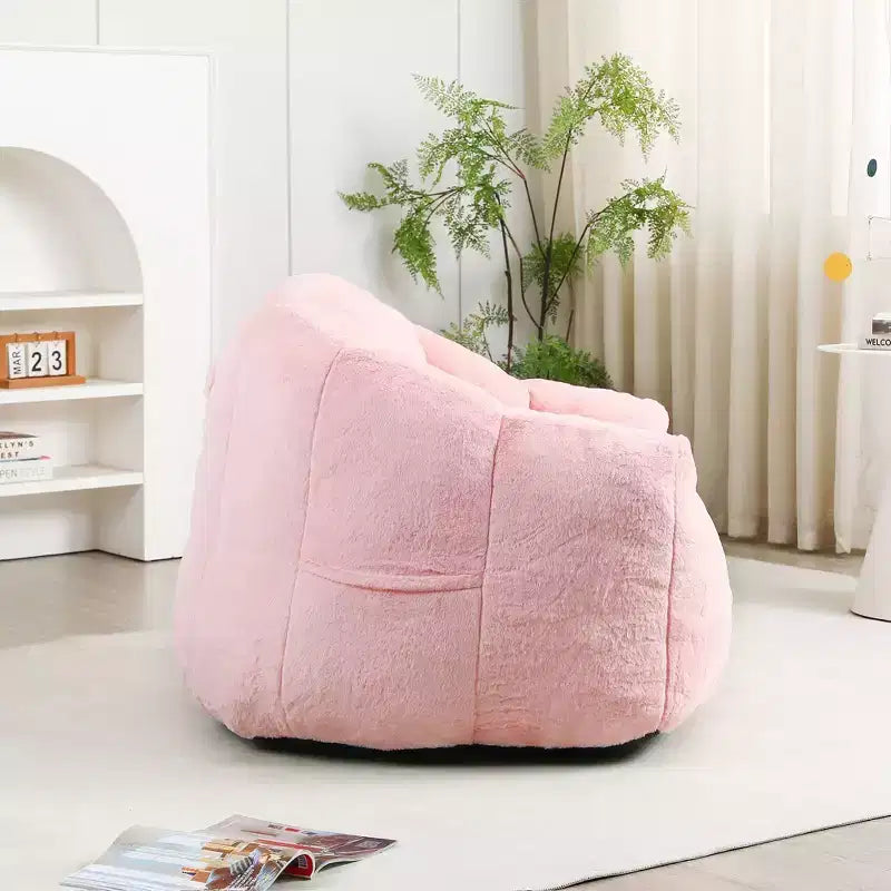 Fauteuil poire avec accoudoirs, rembourré en mousse haute densité. Canapé paresseux, chaise confortable pour adultes dans le salon ou la chambre à coucher pour la lecture.