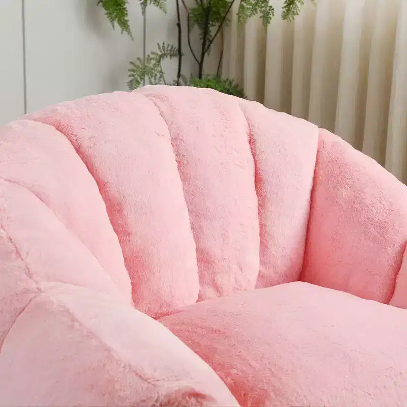 Fauteuil poire avec accoudoirs, rembourré en mousse haute densité. Canapé paresseux, chaise confortable pour adultes dans le salon ou la chambre à coucher pour la lecture.