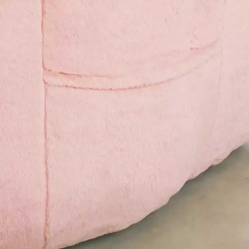 Fauteuil poire avec accoudoirs, rembourré en mousse haute densité. Canapé paresseux, chaise confortable pour adultes dans le salon ou la chambre à coucher pour la lecture.