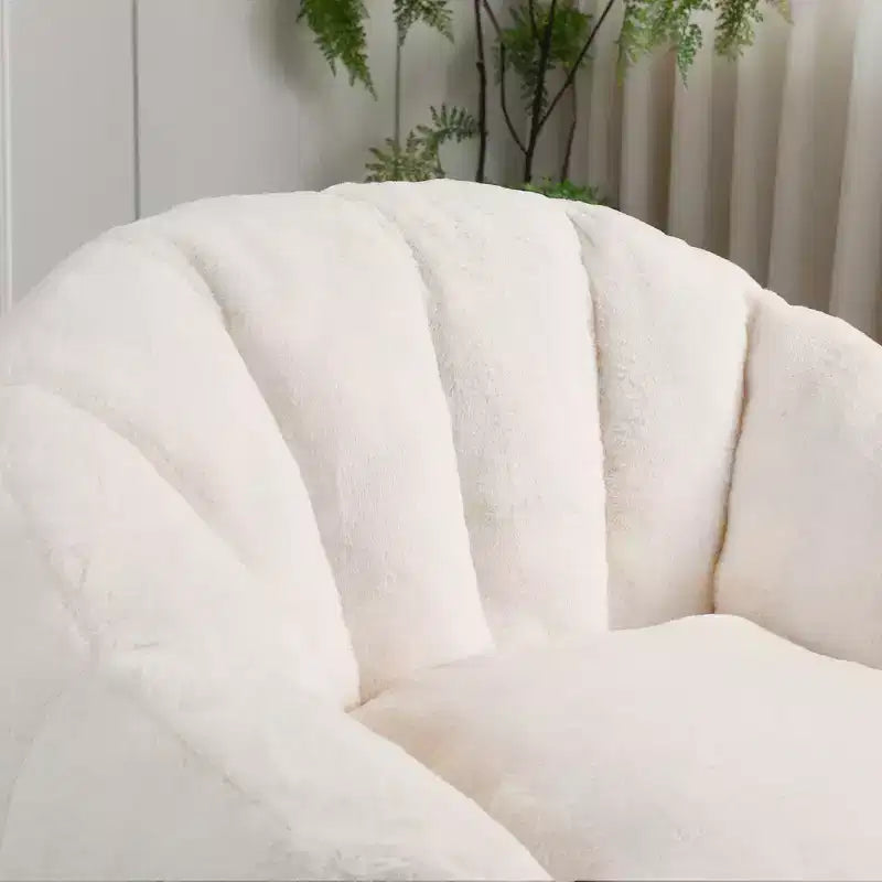 Fauteuil poire avec accoudoirs, rembourré en mousse haute densité. Canapé paresseux, chaise confortable pour adultes dans le salon ou la chambre à coucher pour la lecture.