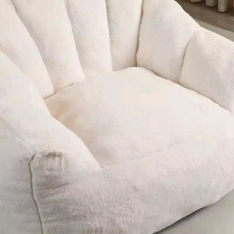 Fauteuil poire avec accoudoirs, rembourré en mousse haute densité. Canapé paresseux, chaise confortable pour adultes dans le salon ou la chambre à coucher pour la lecture.