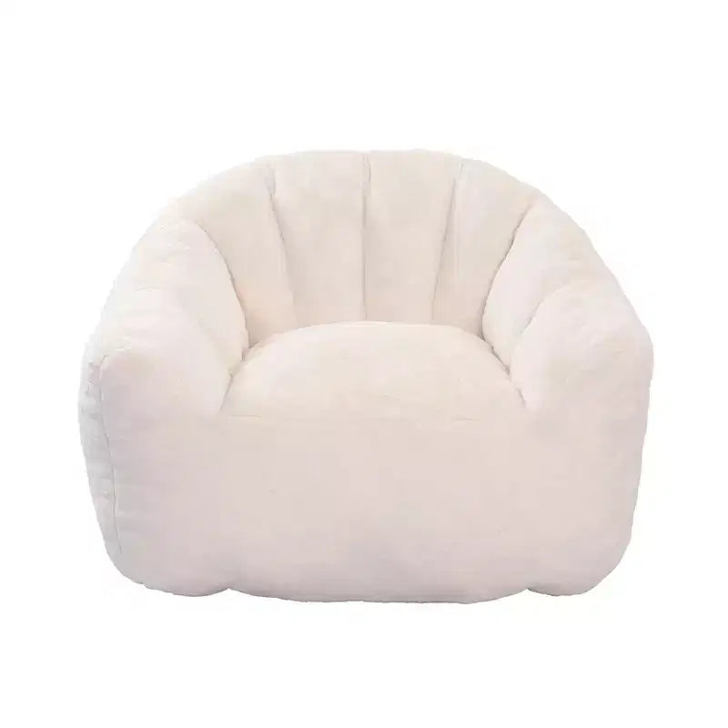 Fauteuil poire avec accoudoirs, rembourré en mousse haute densité. Canapé paresseux, chaise confortable pour adultes dans le salon ou la chambre à coucher pour la lecture.