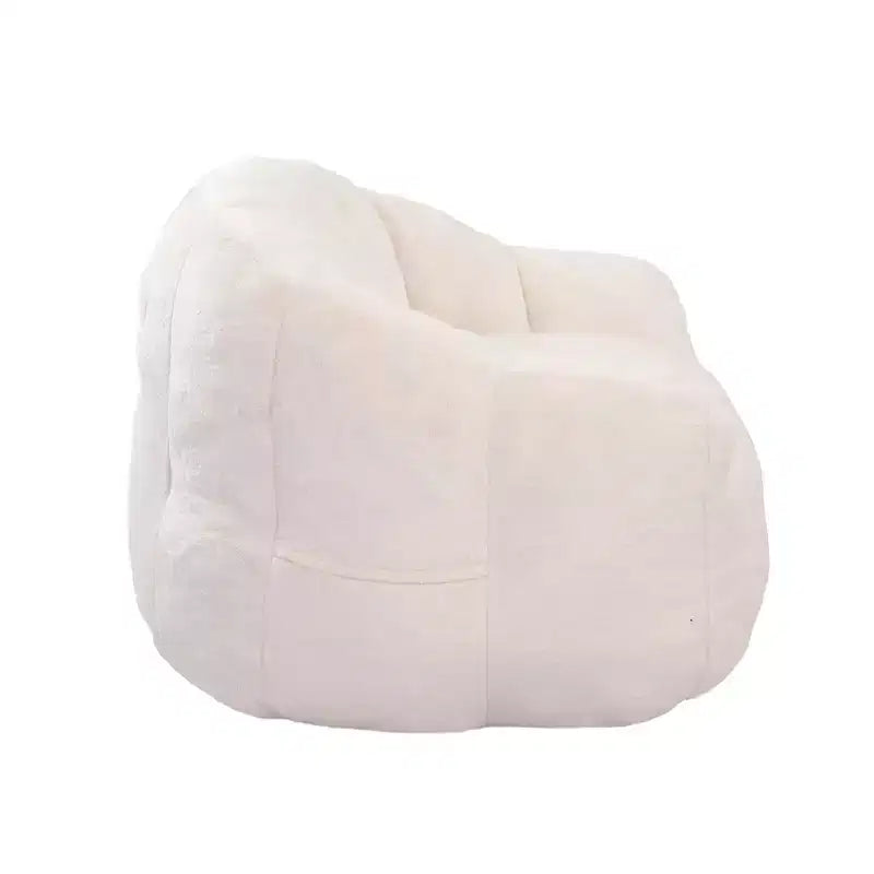 Fauteuil poire avec accoudoirs, rembourré en mousse haute densité. Canapé paresseux, chaise confortable pour adultes dans le salon ou la chambre à coucher pour la lecture.