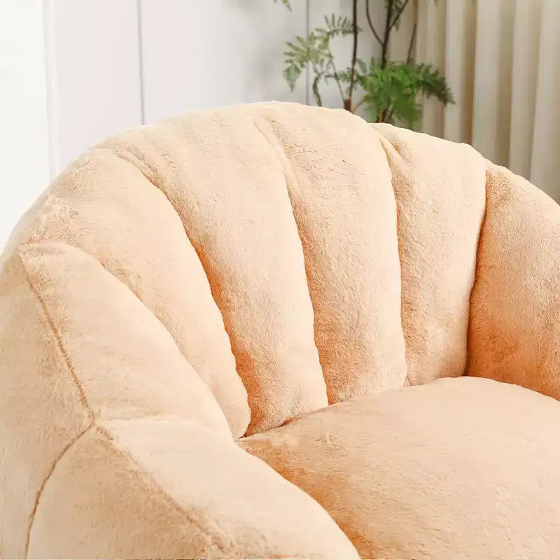 Fauteuil poire avec accoudoirs, rembourré en mousse haute densité. Canapé paresseux, chaise confortable pour adultes dans le salon ou la chambre à coucher pour la lecture.