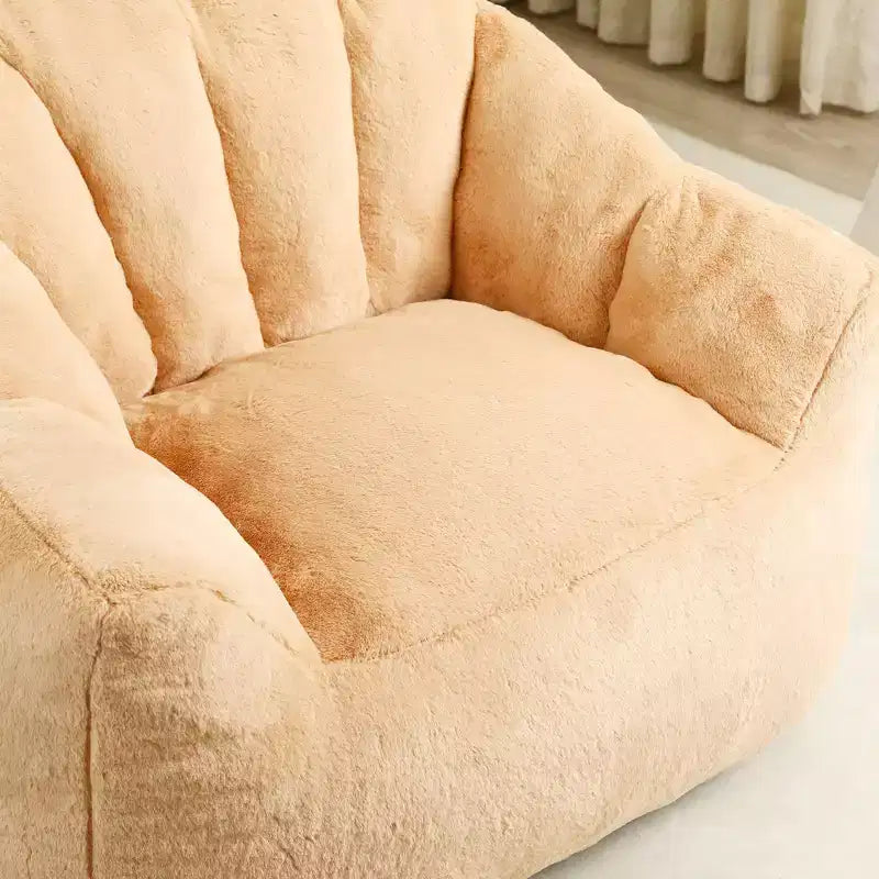 Fauteuil poire avec accoudoirs, rembourré en mousse haute densité. Canapé paresseux, chaise confortable pour adultes dans le salon ou la chambre à coucher pour la lecture.