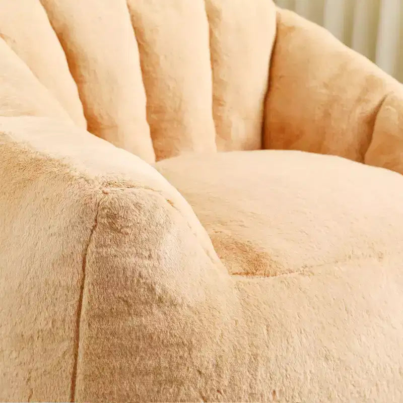 Fauteuil poire avec accoudoirs, rembourré en mousse haute densité. Canapé paresseux, chaise confortable pour adultes dans le salon ou la chambre à coucher pour la lecture.