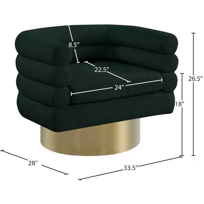 Chaise en tissu